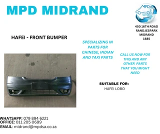 Hafei - Front Bumper