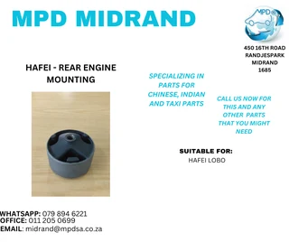 Hafei - Rear Engine Mounting