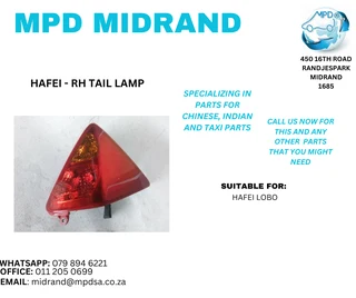 Hafei - RH Tail Lamp