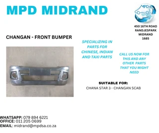 Changan - Front Bumper