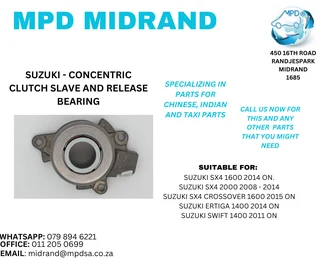 Suzuki - Concentric Clutch Slave & Release Bearing