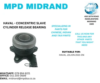Haval Jolion 2021 - Concentric Slave Cylinder Release Bearing