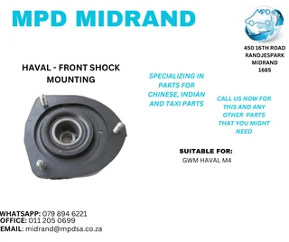 Haval Jolion 2021 - Front Shock Mounting