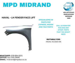 Haval H2 - LH Fender Face Lift