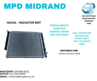 Haval H2 - Radiator 6MT