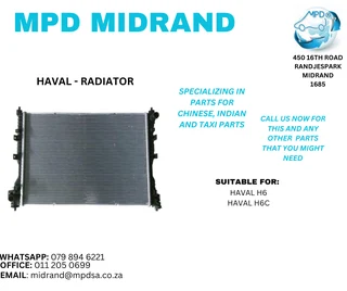 Haval H6 &amp; H6C - Radiator