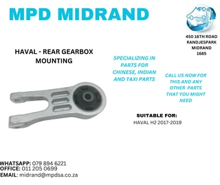 Haval H2 - Rear Gearbox Mounting