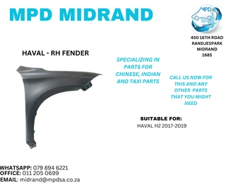Haval H2 - RH Fender