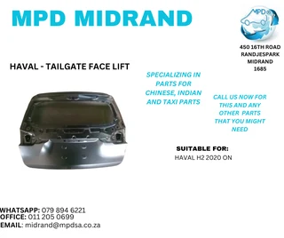 Haval H2 2020 - Tailgate Face Lift