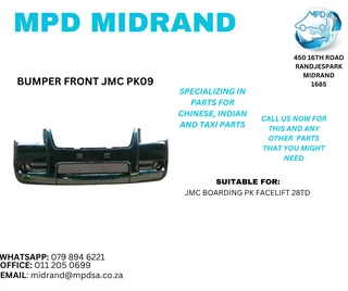 JMC Boarding PK Facelift 28TD - Front Bumper
