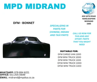 DFM &amp; DFSK - Bonnet