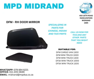 DFM &amp; DFSK - RH Door Mirror