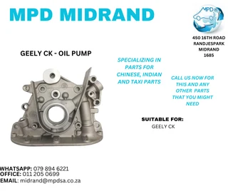 Geely CK - Oil Pump