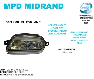 Geely CK - RH Fog Lamp