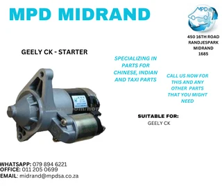 Geely CK - Starter