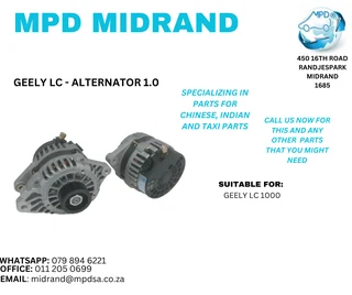 Geely LC - Alternator 1.0