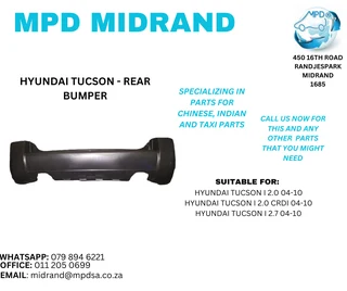 Hyundai Tucson - Rear Bumper