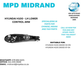 Hyundai H100 - LH Lower Control Arm