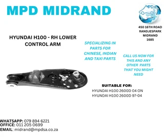 Hyundai H100 - RH Lower Control Arm