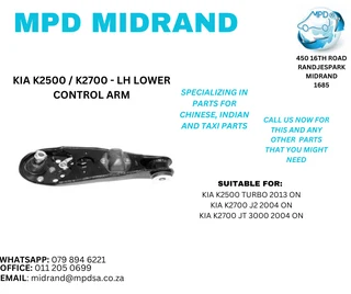 KIA K2500 / K2700 - LH Lower Control Arm