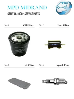 Geely LC 1000 - Service Parts
