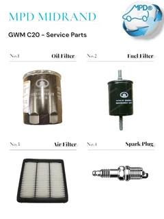 GWM C20 - Service Parts