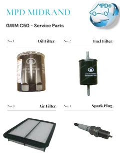 GWM C50 - Service Parts