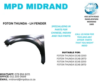 Foton Thunda - LH Fender
