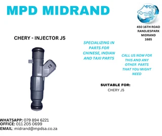 Chery J5 - Injector