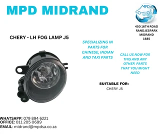 Chery J5 - LH Fog Lamp