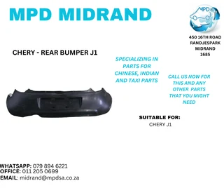 Chery J1 - Rear Bumper