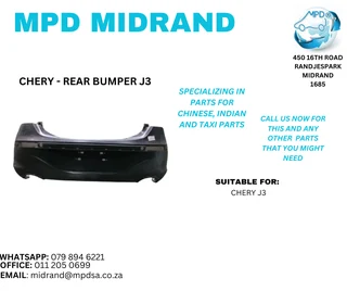 Chery J3 - Rear Bumper