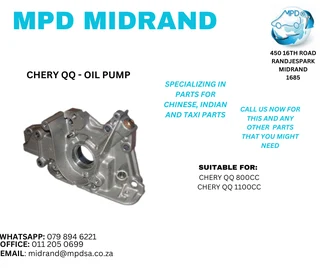 Chery QQ - Oil Pump