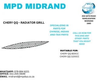 Chery QQ - Radiator Grill