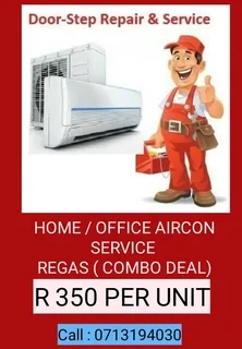 Home / Office Aircon Service / Regas Combo Deal R350 Per Unit ( Covers All Areas Dbn And Surrounding