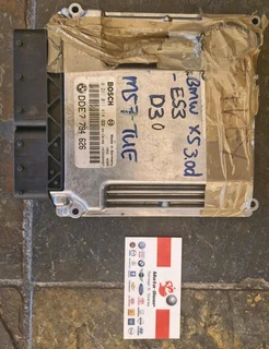  2004 BMW E53 X5 3.0d (facelift)- ECU + key