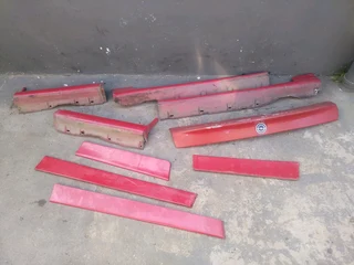 Opel Astra 200ie original side skirts, door pieces and boot spoiler