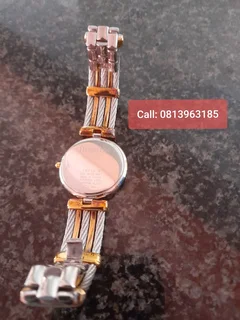 Bargain Michel Herbelin ladies &#34;cable&#34; watch - works perfectly.