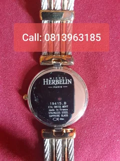 Bargain Mitchel Herbelin ladies &#34;cable&#34; watch...