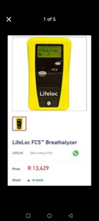 Lifeloc Hornet FC5 Breathalyser