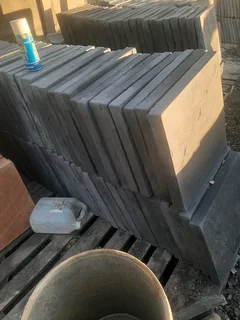 Paving slabs on special