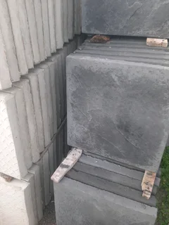 Paving slabs on special