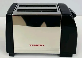 2-Slice Finnteck Silver Toaster