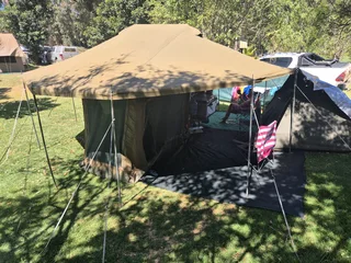 Conqueror compact camping trailer