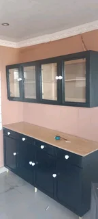 Cupboard and server table