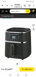 Goldair Airfryer Large capacity