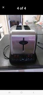 Russell Hobbs toaster and bagel maker.