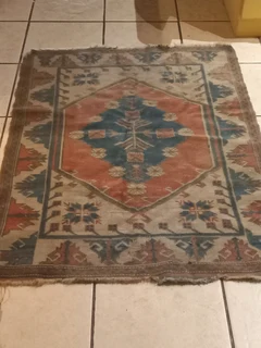 Persian carpet small not large carpet.