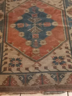 Persian carpet small not large carpet.