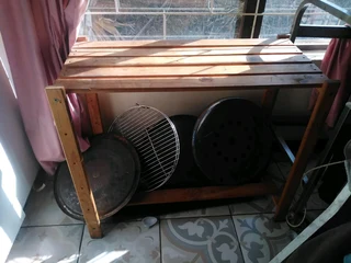 Wooden table pine wood